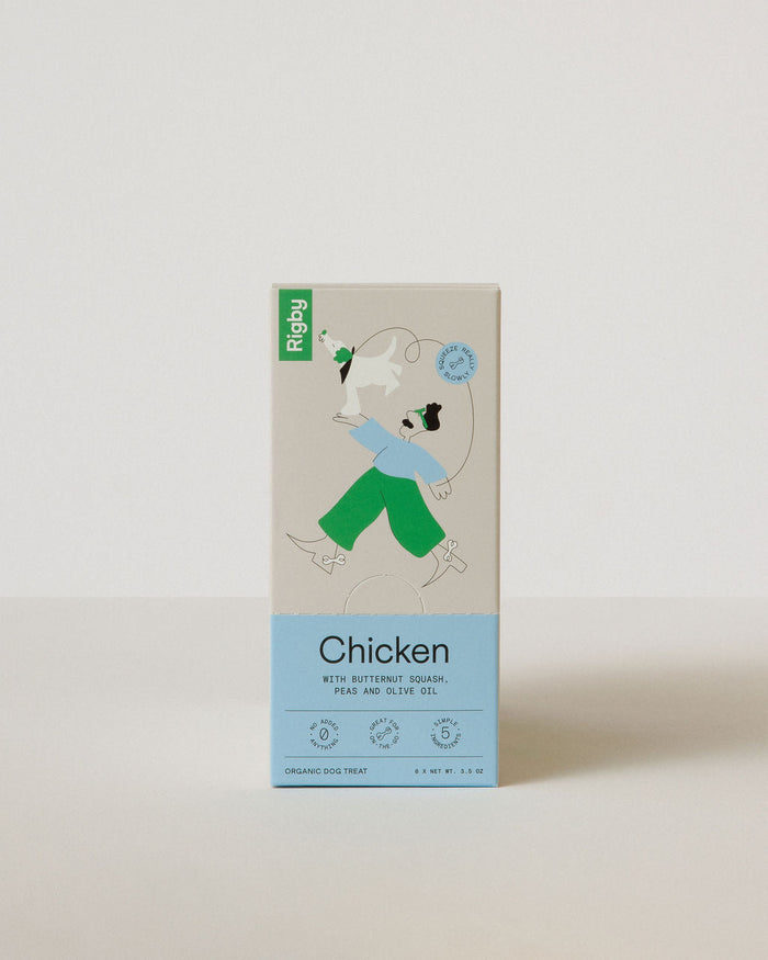 Rigby Organic Chicken Pouch - 6 Pack