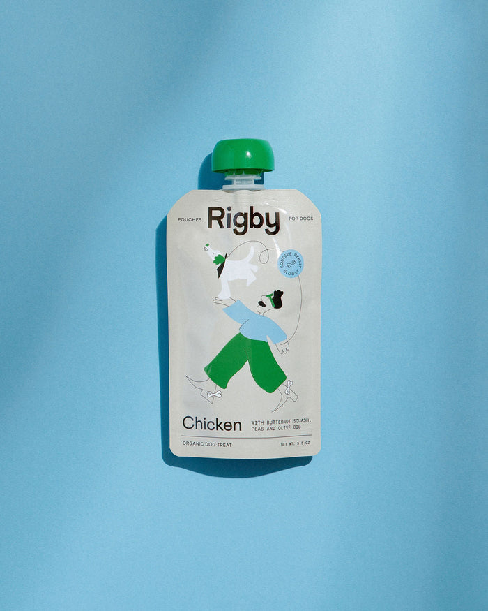 Rigby Organic Chicken Pouch - 6 Pack