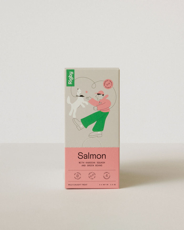 Rigby Organic Salmon Pouch - 6 Pack