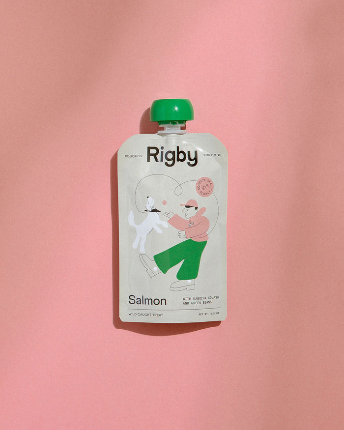 Rigby Organic Salmon Pouch - 6 Pack