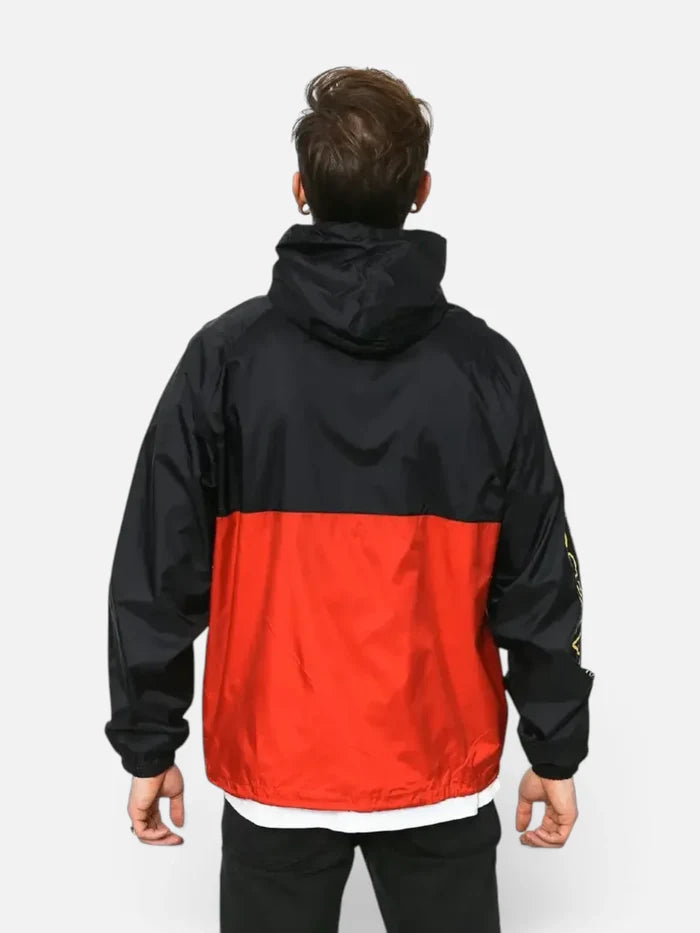 Rompeviento Thrasher Anorak Magazine Rojo Negro