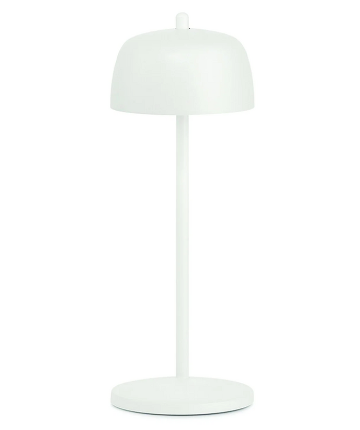 ROUND TOP RECHARGEABLE BATTERY OPERATED WHITE LAMP