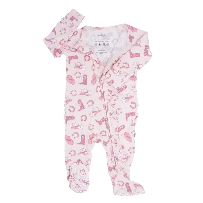 Ruffle Footie  -  Gwen