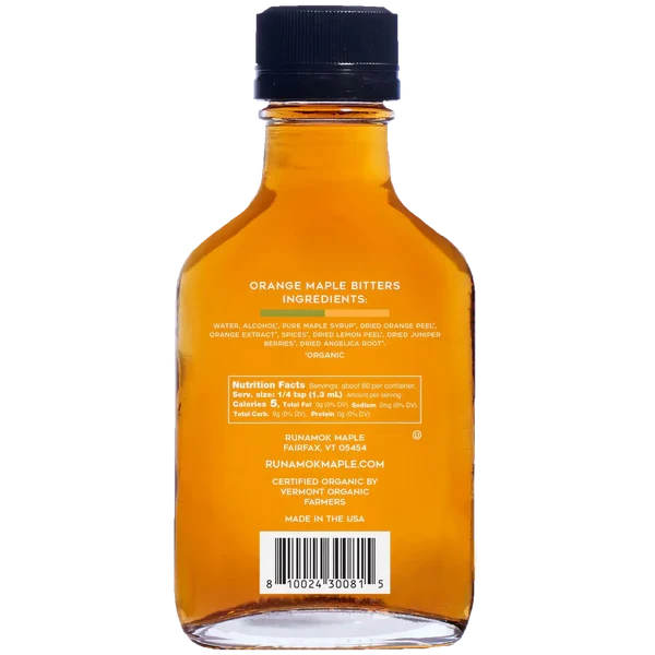 Runamok Orange Maple Bitters