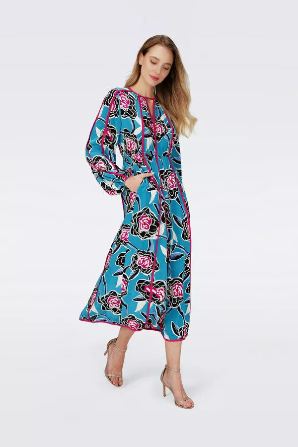 Scott Dress in Huge Oracle Rose Barrier Reef