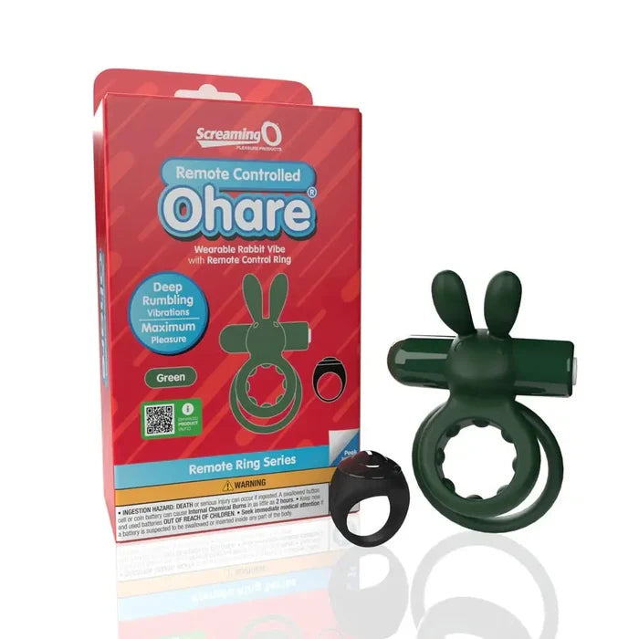 Screaming O® Remote Controlled Ohare® Vibrating C - Ring - Rolik®