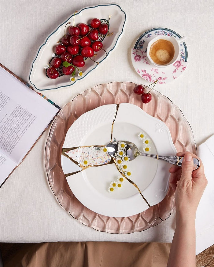 Seletti Kintsugi Dessert Plate #2
