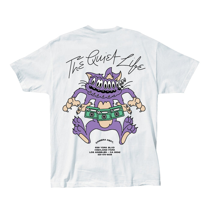 Shakey Cat T - White