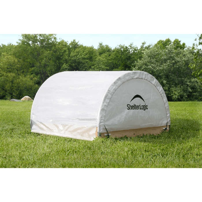 ShelterLogic GrowIT Backyard Raised Bed Round Greenhouse