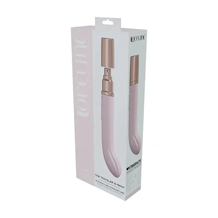 LoveLine® Traveler G - Spot Vibrator with Built - In Lubricant Dispenser - Rolik®