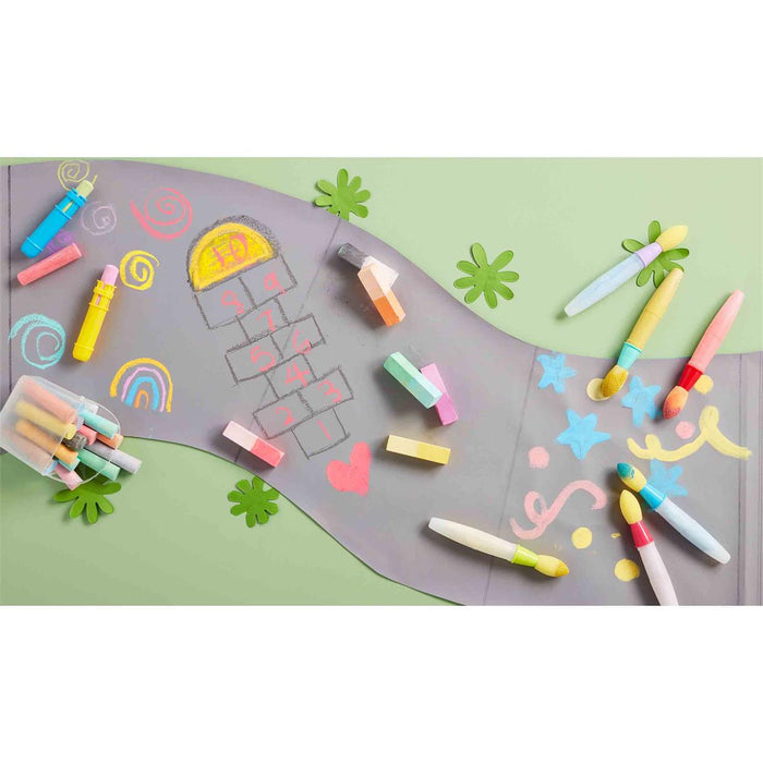 Sidewalk Chalk Paint Brush Set