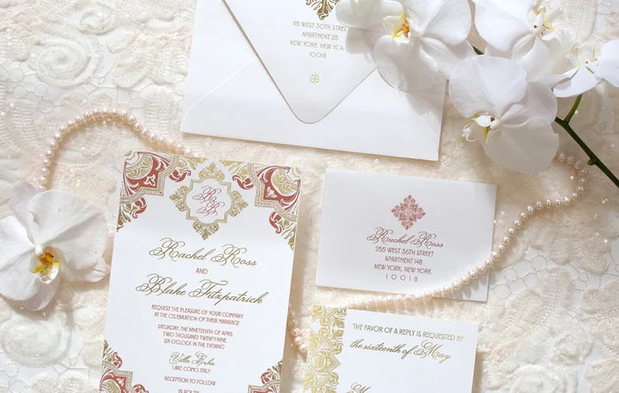 Sienna Monogram Invitation