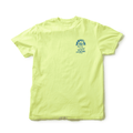 Skating Cat T - Neon Lemon