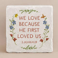 Small Scripture Block -1 John 4:19