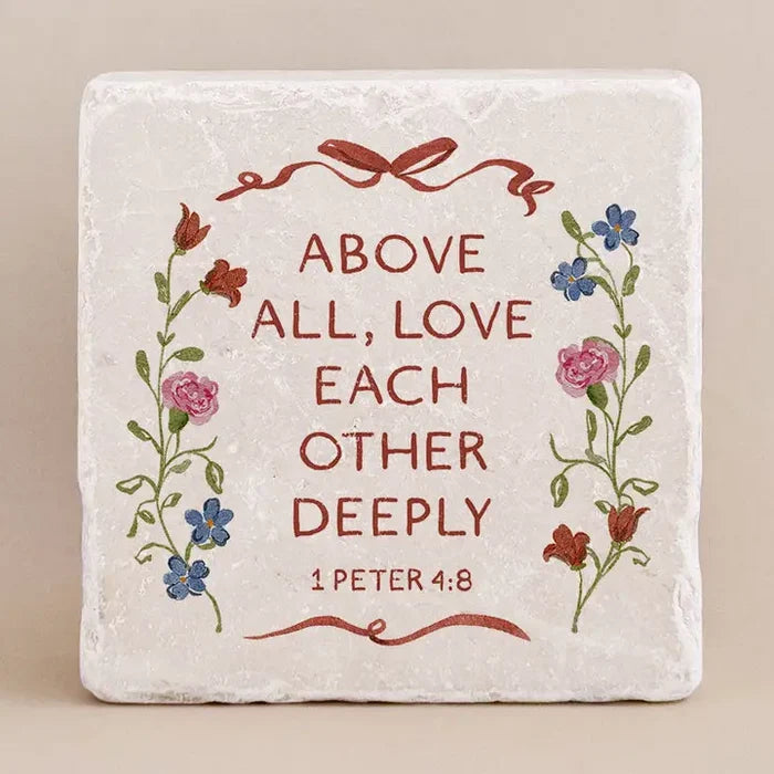 Small Scripture Block -1 Peter 4:8