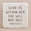 Small Scripture Block -Psalm 46:5
