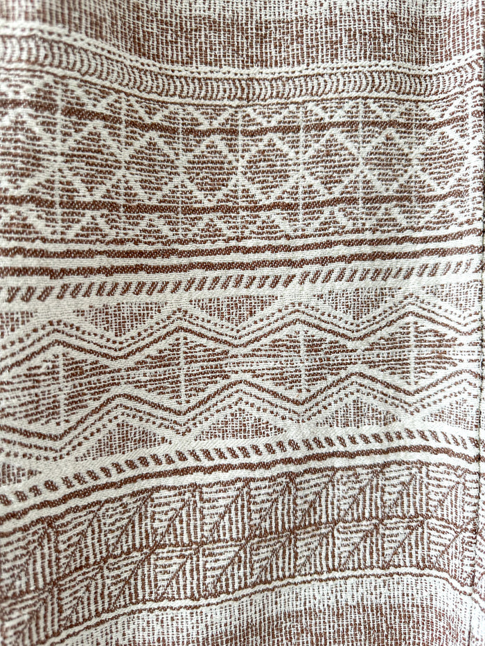 Snow Peak Cotton & Silk Jacquard Trousers - House Of Huntington