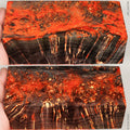 Stabilized wood box elder burl block