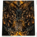 Stabilized wood box elder burl panels