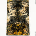 Stabilized wood box elder burl panels