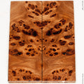 Stabilized wood elm burl panels