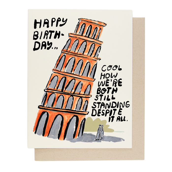 Still Standing Birthday Card