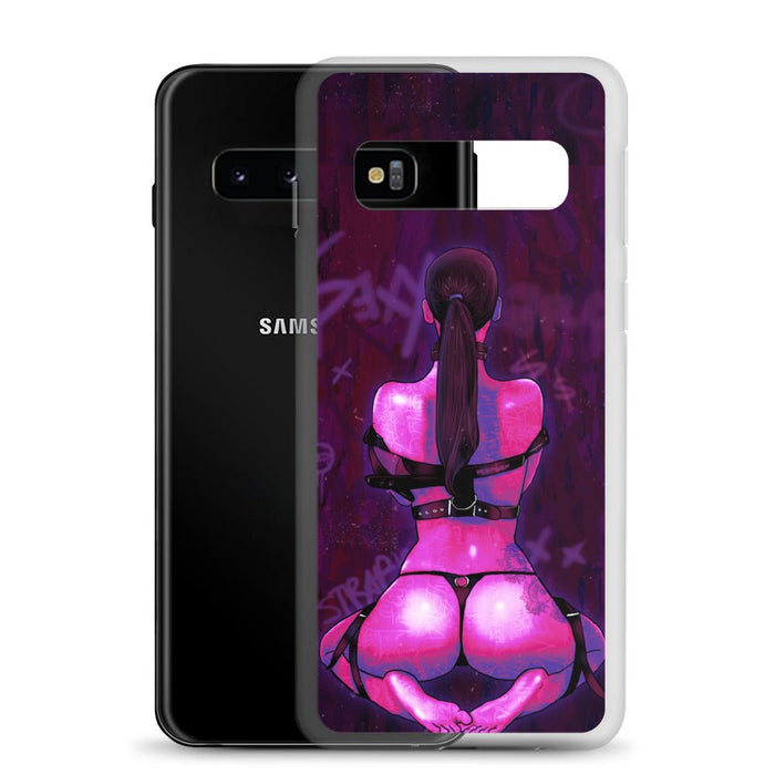 Strapped Sensual Pink Samsung Case - REBHORN DESIGN