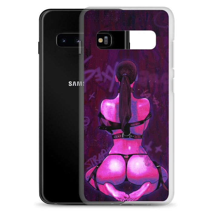 Strapped Sensual Pink Samsung Case - REBHORN DESIGN