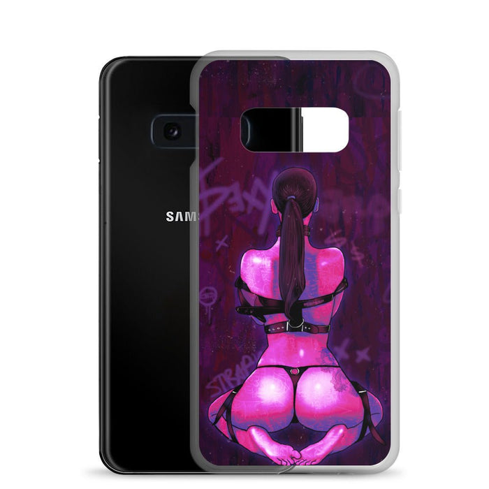 Strapped Sensual Pink Samsung Case - REBHORN DESIGN