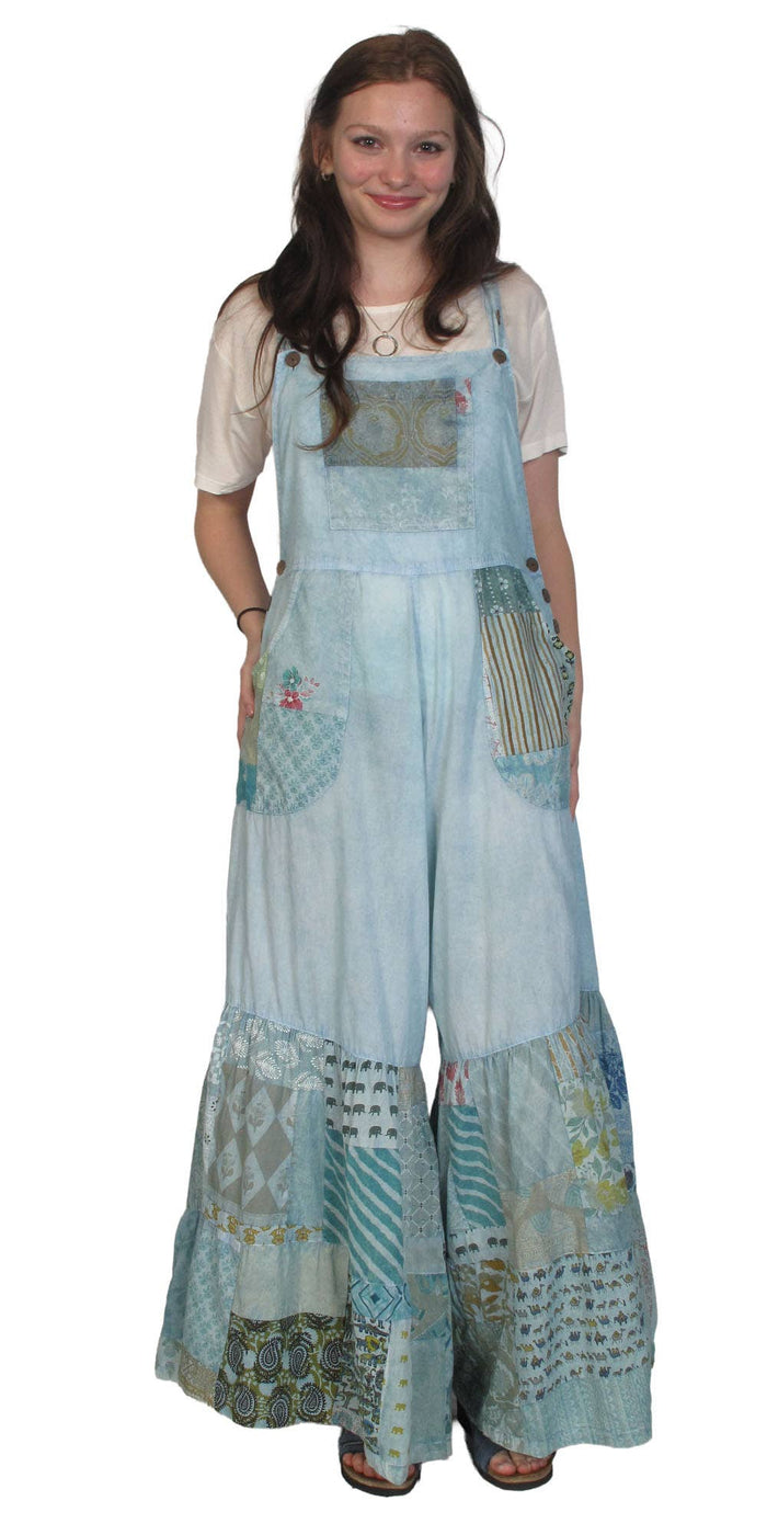 SUMMER SALE! Peace & Love Overalls: Baby Blue / S