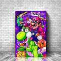 20 x 16 - Small / Gallery Wrap / Purple