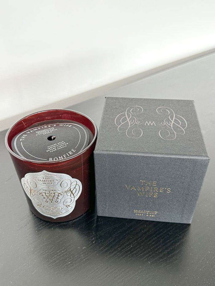 The Vampire's Wife Bonfire Trudon Candle - House Of Huntington