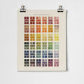 Watercolor Swatches Fine Art Print