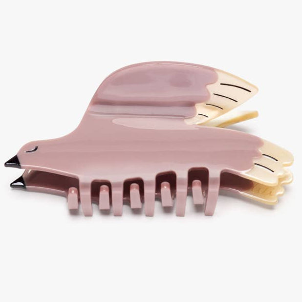 Pink Bird Hair Clip