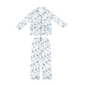 Women's Bamboo Long Sleeve Button-up Pj Set - Bye Bye Birdie
