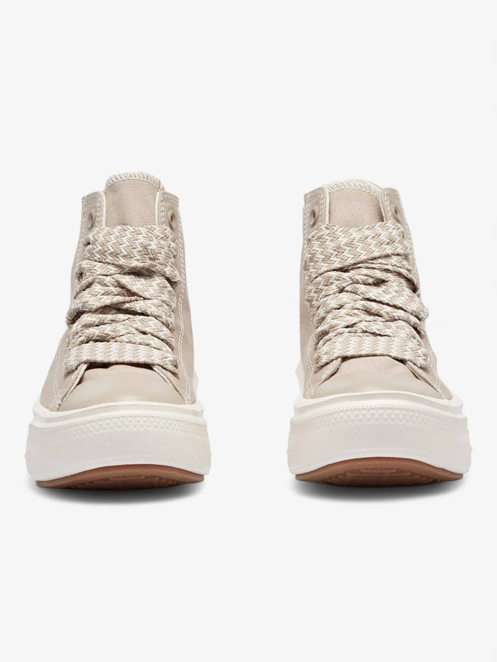 Zapatillas Converse Chuck Taylor Move Hi Platform Beige - OUTLET