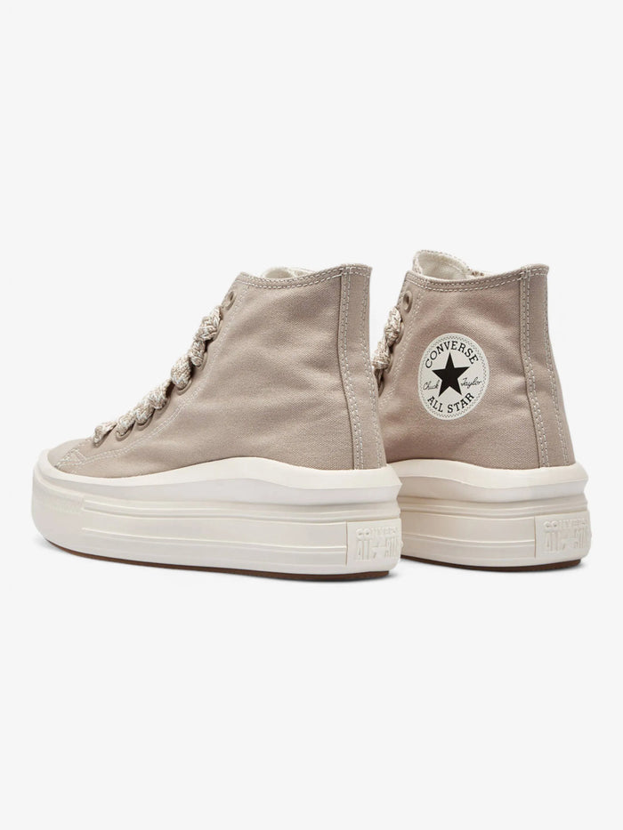 Zapatillas Converse Chuck Taylor Move Hi Platform Beige - OUTLET