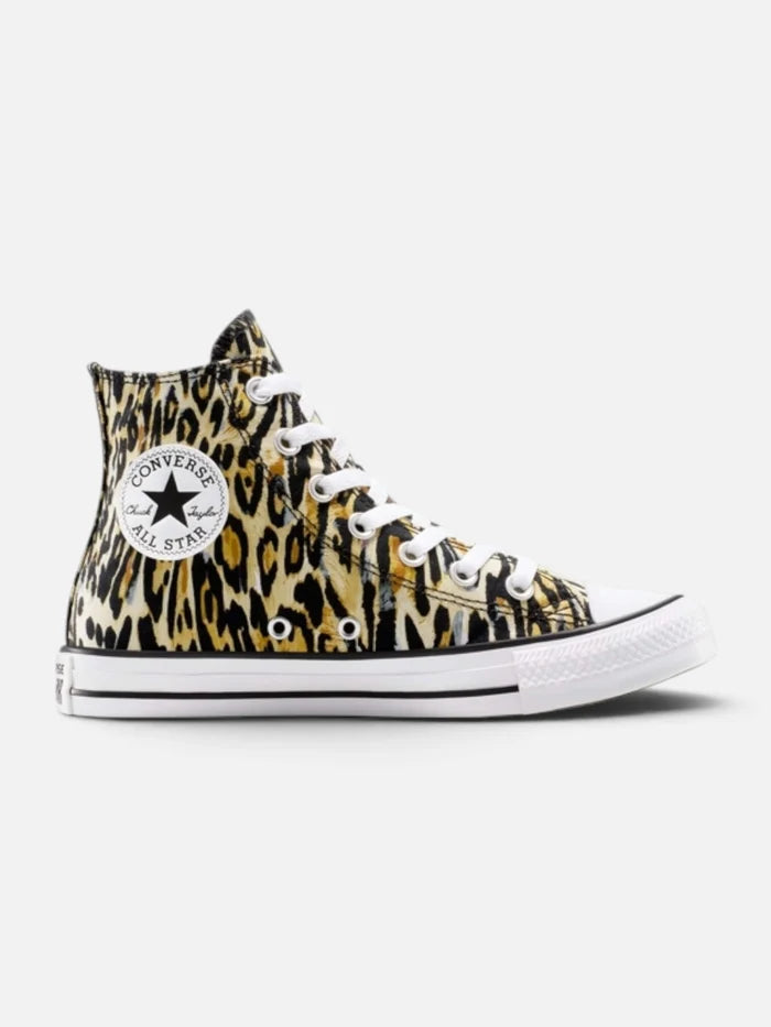 Zapatillas Converse Ctas Leopard Negro/Blanco/MarróN